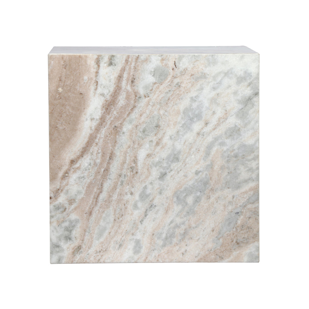 TOV Furniture Keira Marble Side Table ACCENT TABLES