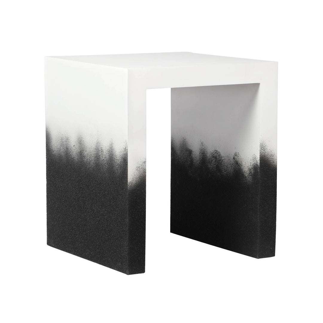 American Home Furniture | TOV Furniture - Matra Black and White End Table