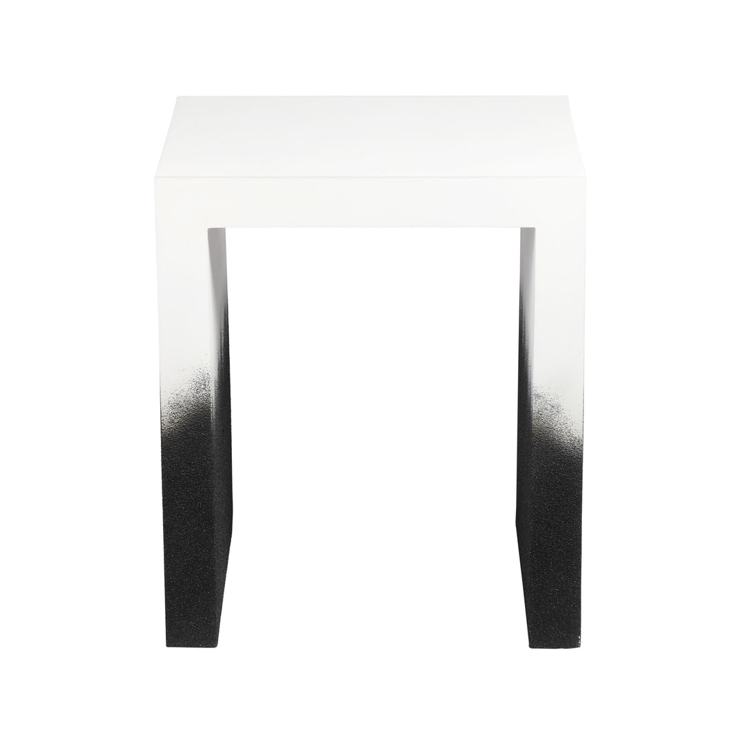 American Home Furniture | TOV Furniture - Matra Black and White End Table