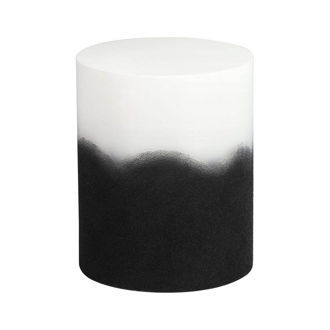 American Home Furniture | TOV Furniture - Matra Black and White Side Table