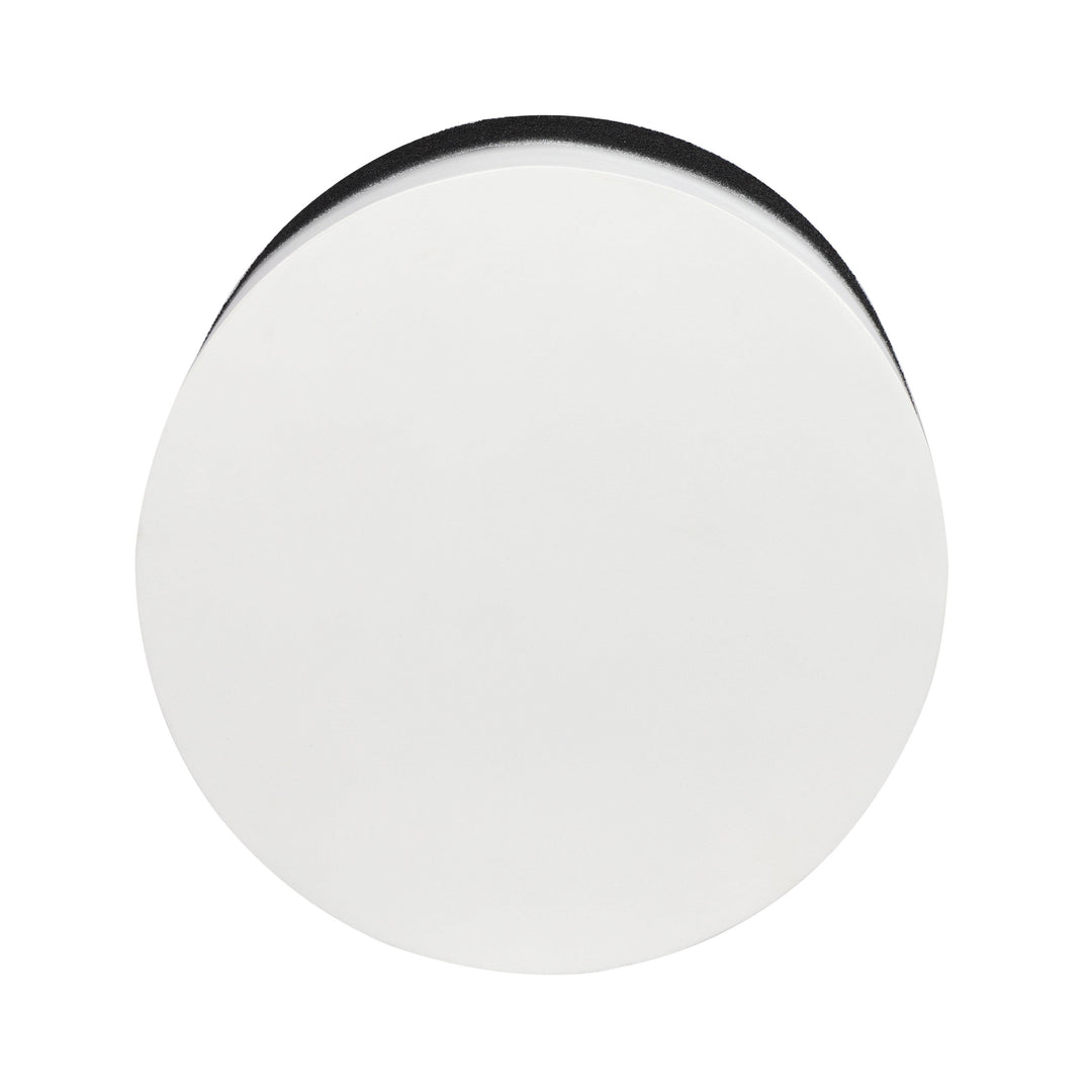 TOV Furniture Matra Black and White Side Table ACCENT TABLES