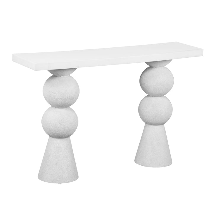 American Home Furniture | TOV Furniture - Lupita White Console Table