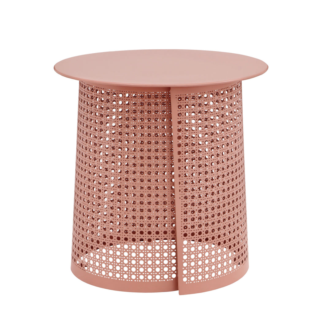 American Home Furniture | TOV Furniture - Pesky Coral Pink Side Table