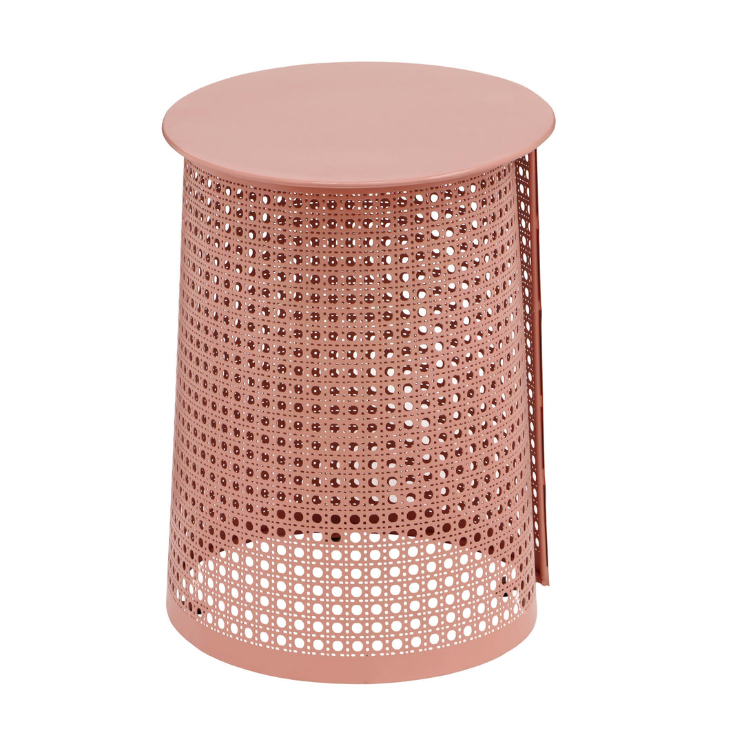 American Home Furniture | TOV Furniture - Pesky Coral Pink Side Table