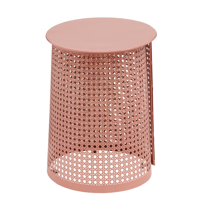 American Home Furniture | TOV Furniture - Pesky Coral Pink Side Table