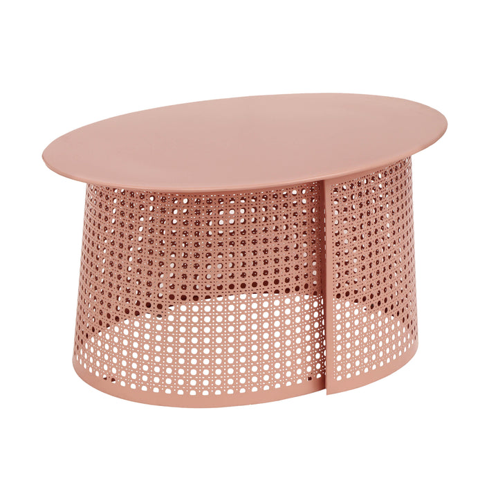 American Home Furniture | TOV Furniture - Pesky Coral Pink Coffee Table