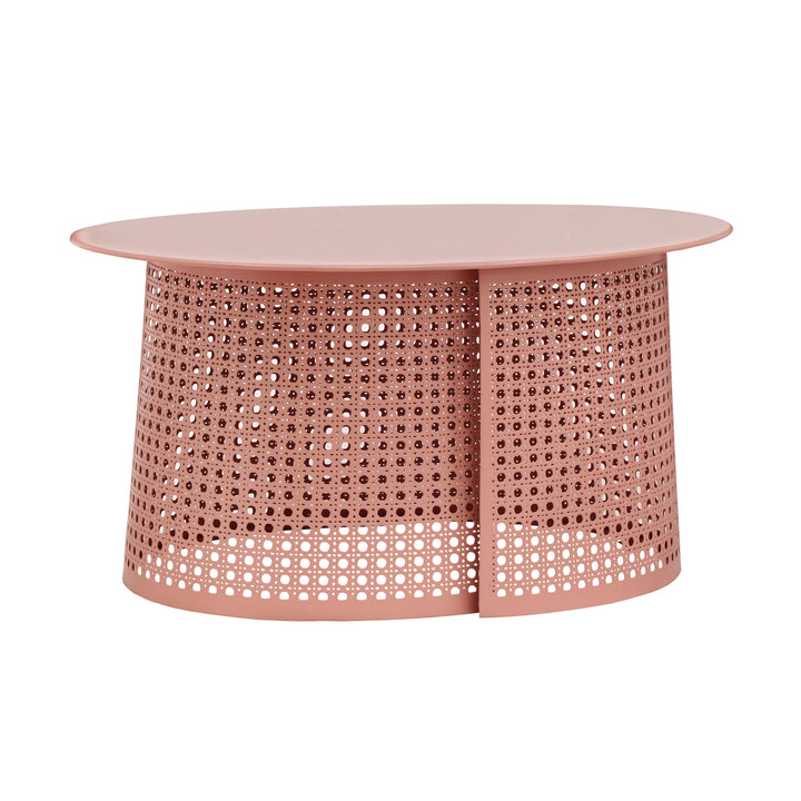 American Home Furniture | TOV Furniture - Pesky Coral Pink Coffee Table