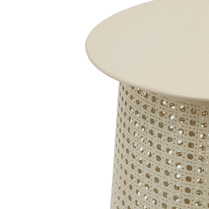 American Home Furniture | TOV Furniture - Pesky Eggnog Cream Side Table