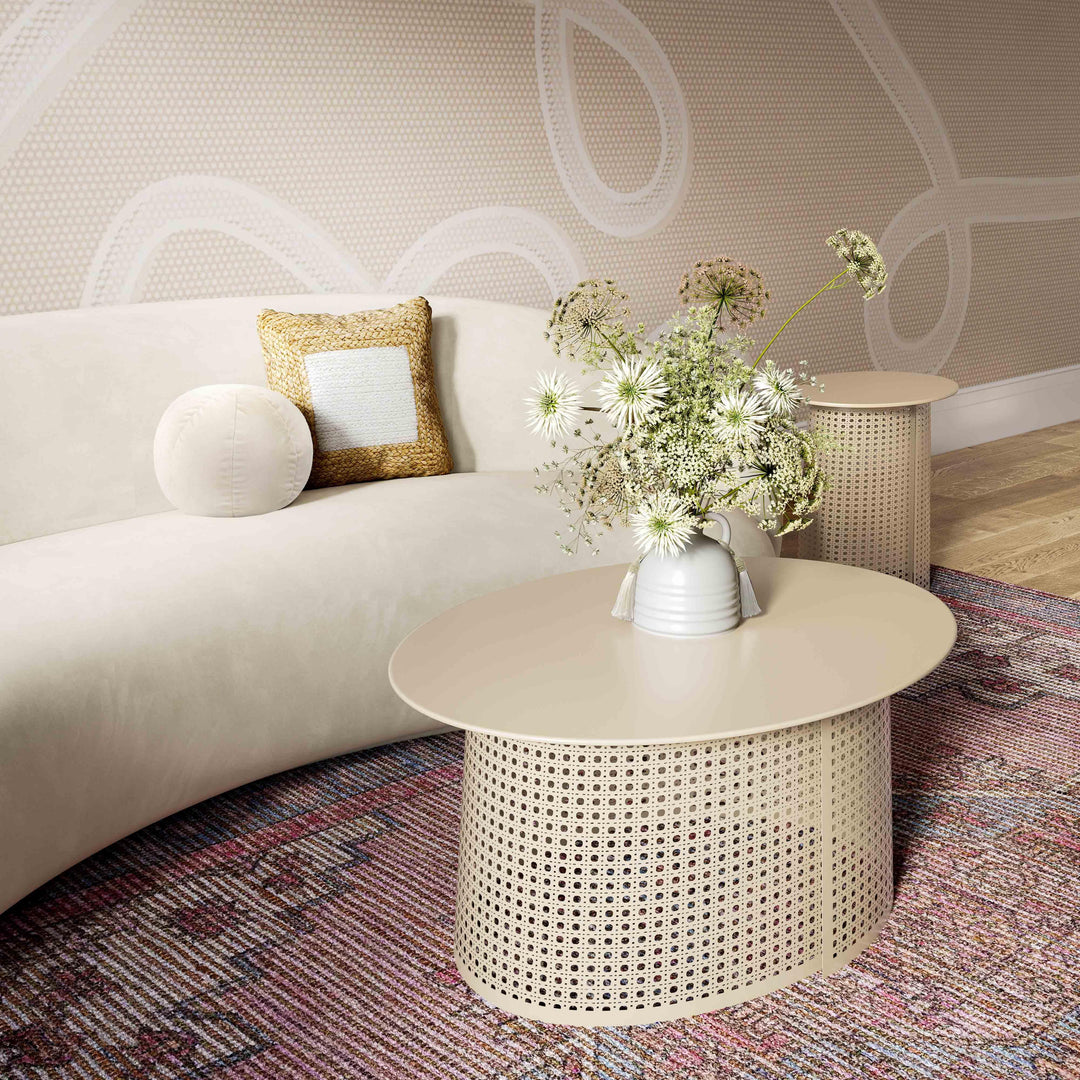 American Home Furniture | TOV Furniture - Pesky Eggnog Cream Coffee Table