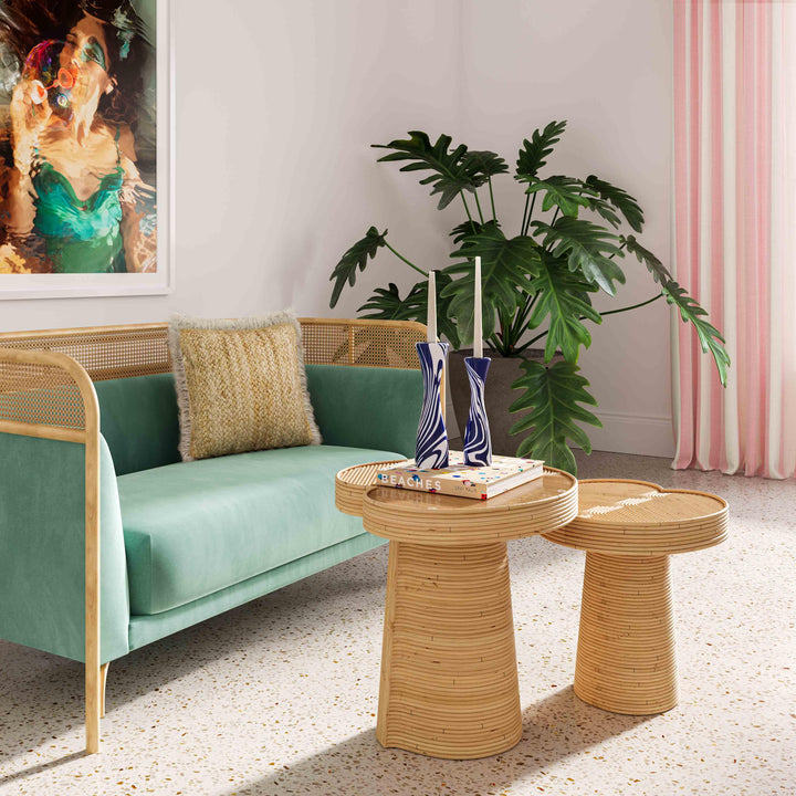 TOV Furniture Felicia Short Lilypad Side Table ACCENT TABLES