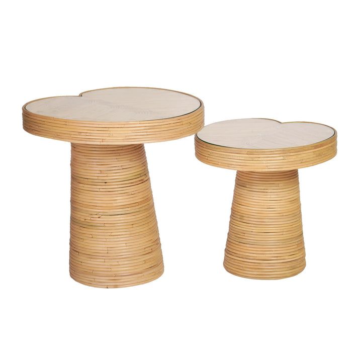 American Home Furniture | TOV Furniture - Felicia Short Lilypad Side Table