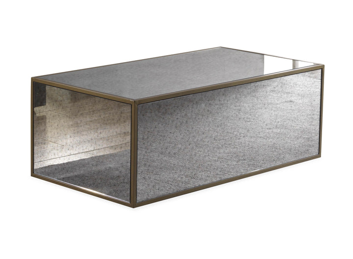 American Home Furniture | TOV Furniture - Lana Mirrored Coffee Table