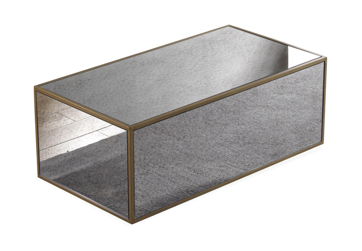 American Home Furniture | TOV Furniture - Lana Mirrored Coffee Table