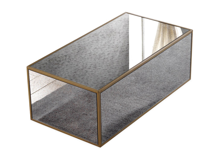 American Home Furniture | TOV Furniture - Lana Mirrored Coffee Table