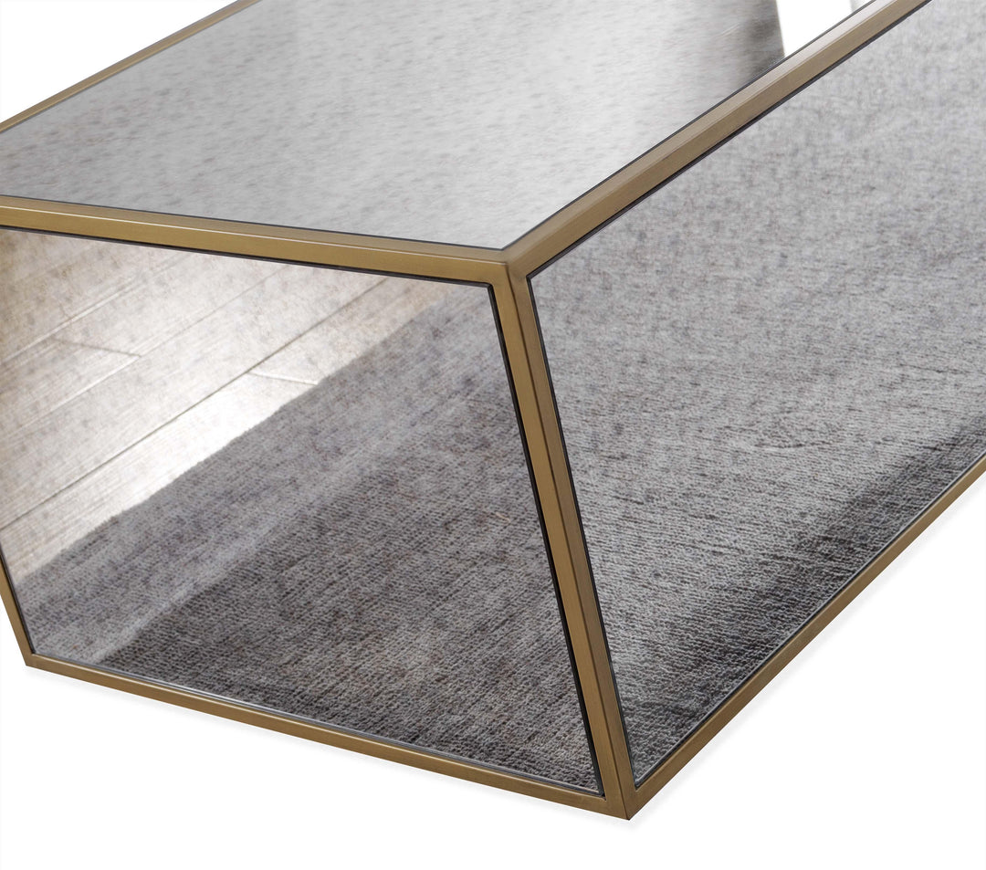 American Home Furniture | TOV Furniture - Lana Mirrored Coffee Table