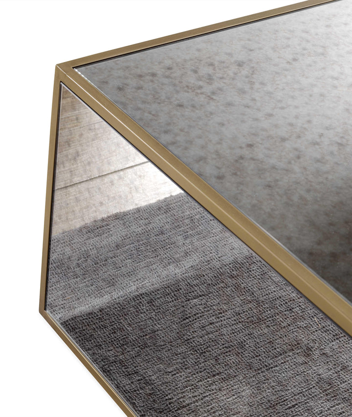 American Home Furniture | TOV Furniture - Lana Mirrored Coffee Table