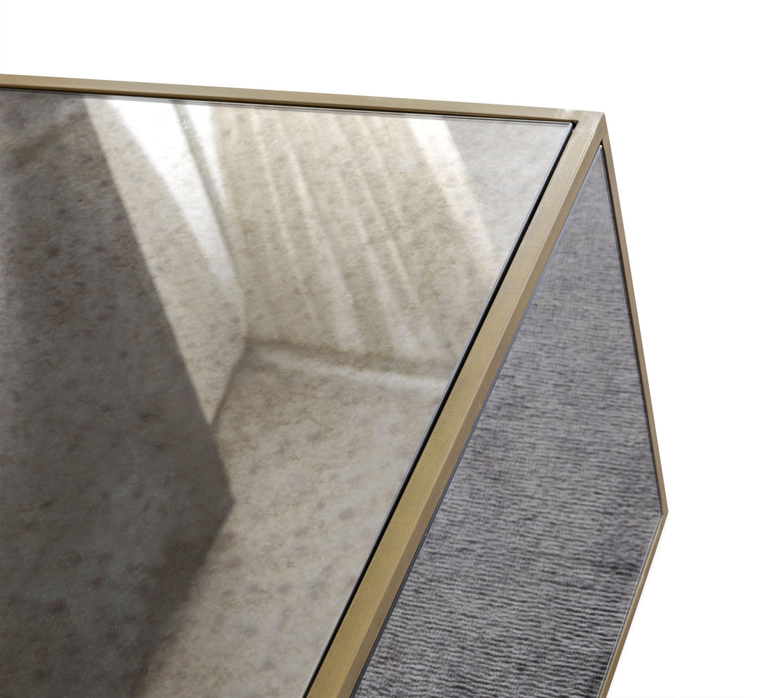 American Home Furniture | TOV Furniture - Lana Mirrored Coffee Table