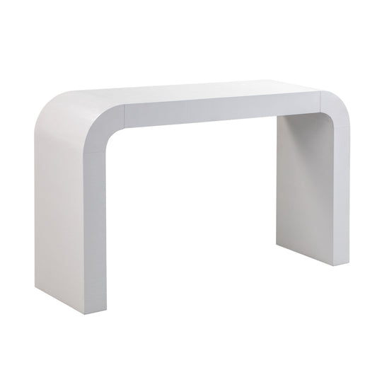 TOV Furniture Hump White Console Table CONSOLE TABLES
