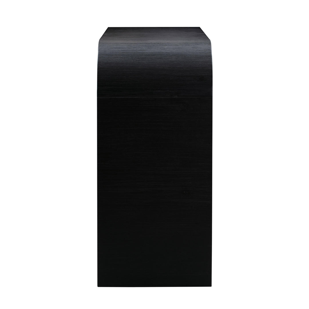 TOV Furniture Hump Black Console Table CONSOLE TABLES