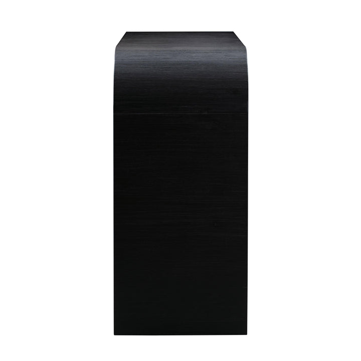 TOV Furniture Hump Black Console Table CONSOLE TABLES