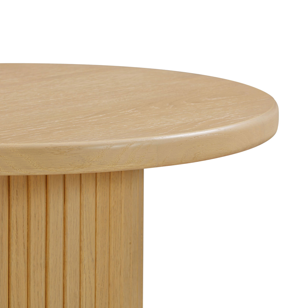 TOV Furniture Chelsea Natural Oak Wood Entry Table CONSOLE TABLES