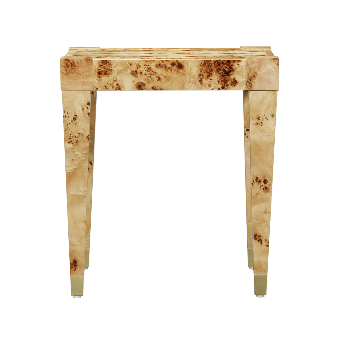TOV Furniture Brandyss Natural Burl End Table ACCENT TABLES
