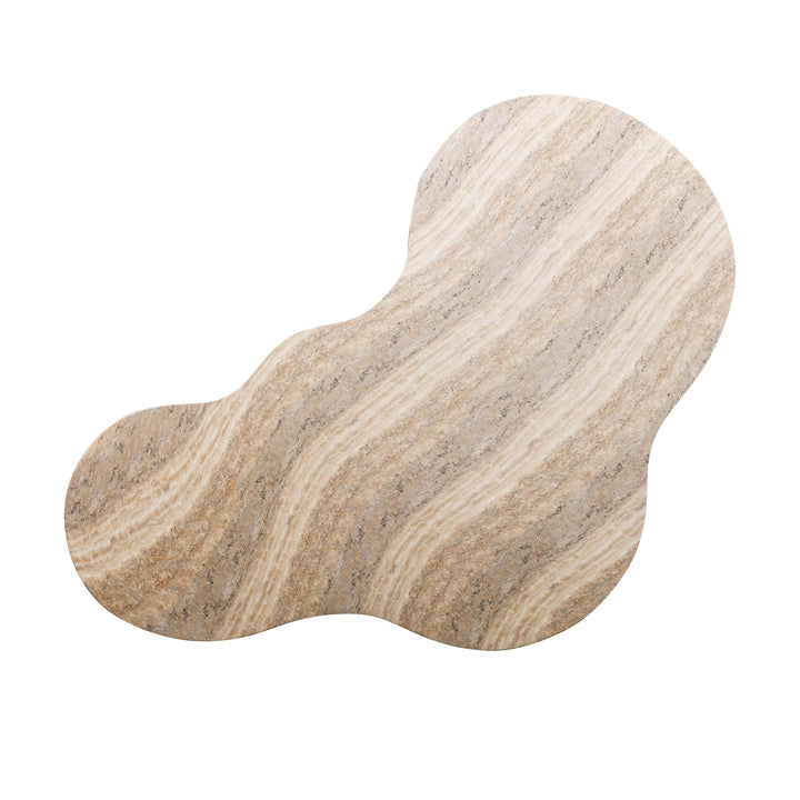 TOV Furniture Slab Faux Travertine Coffee Table OUTDOOR COFFEE TABLES