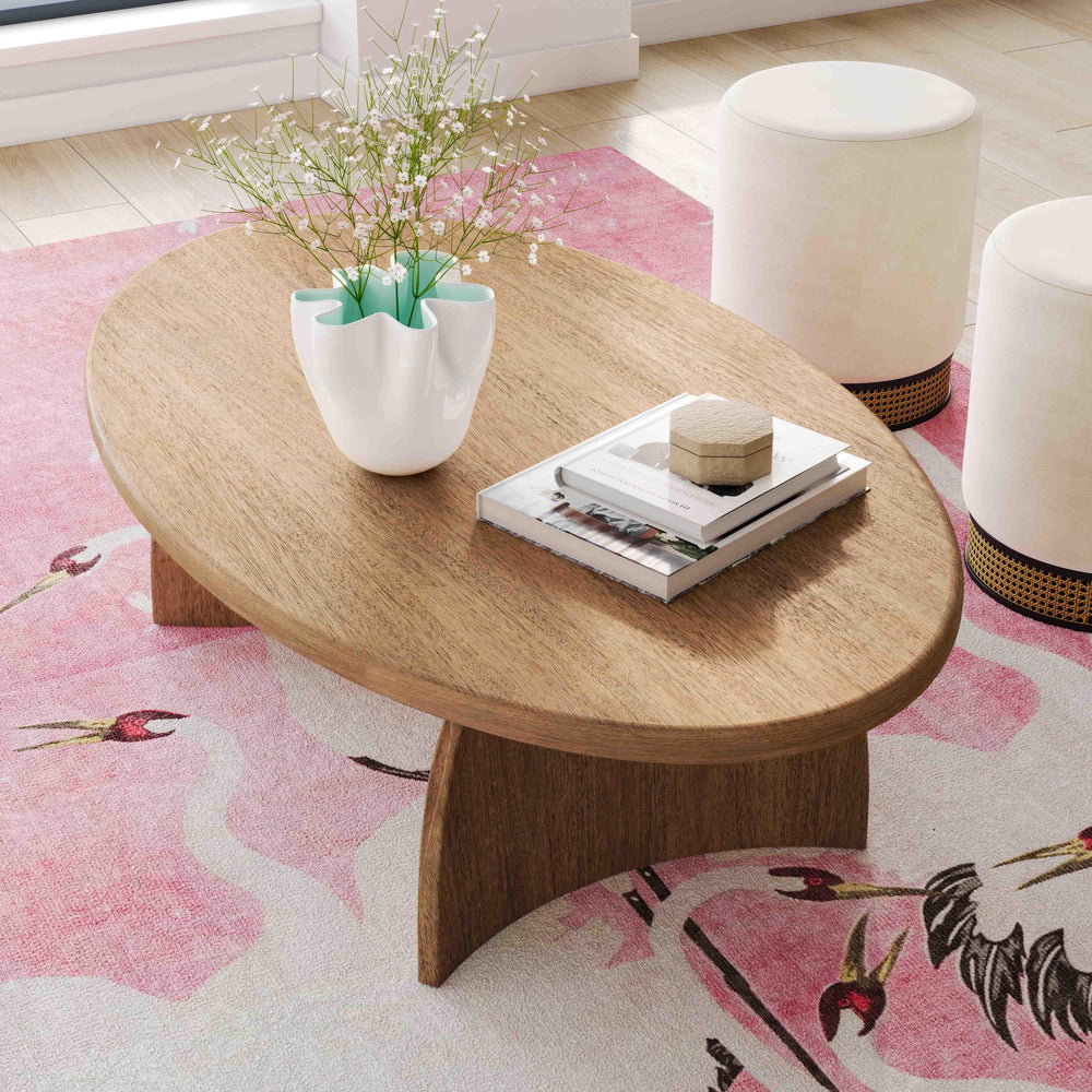 American Home Furniture | TOV Furniture - Sofia Cognac Wooden Coffee Table