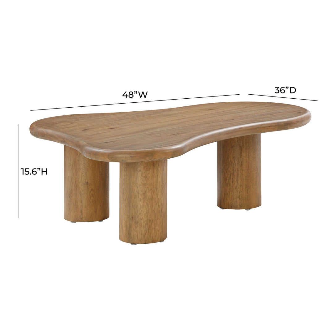 TOV Furniture Gotham Cognac Coffee Table COFFEE TABLES
