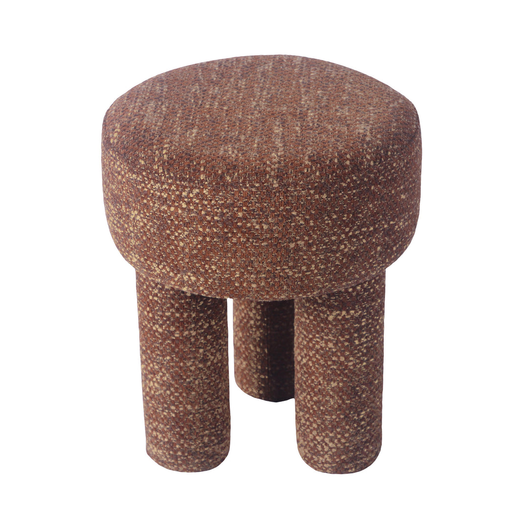 American Home Furniture | TOV Furniture - Claire Sedona Brown Knubby Stool