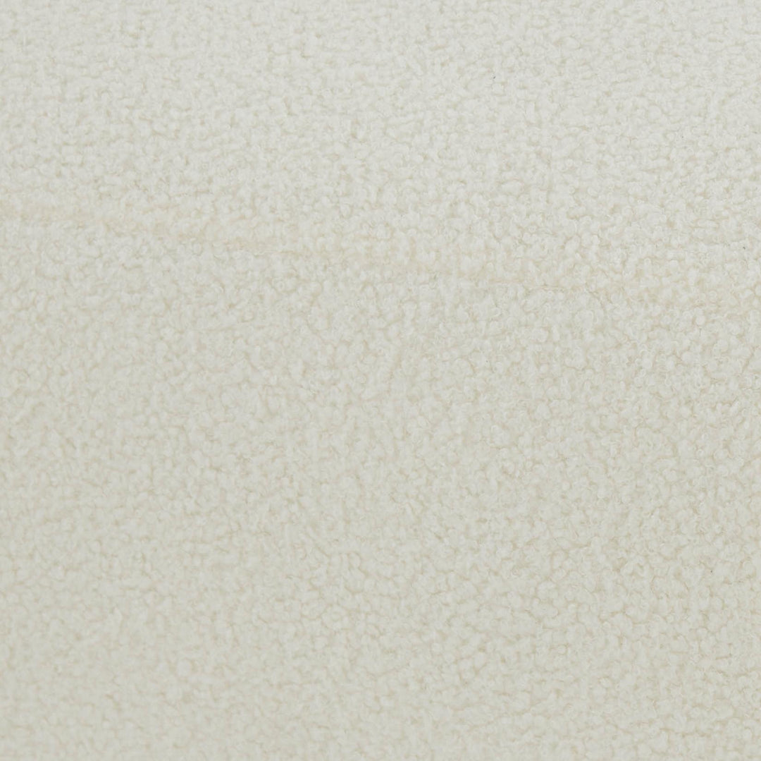 TOV Furniture Calliope Cream Vegan Shearling Modular Ottoman OTTOMANS, POUFS, + STOOLS