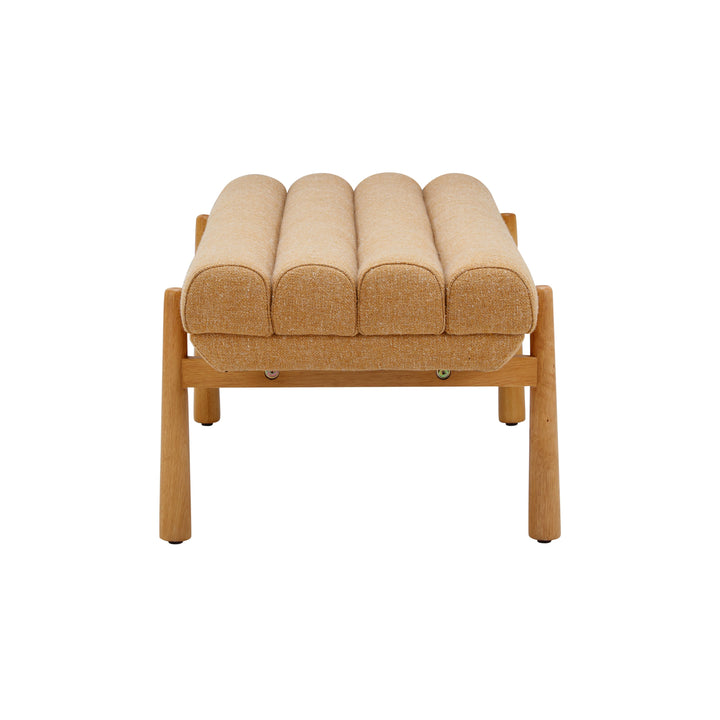 TOV Furniture Julianna Sunflower Yellow Heavy Linen Bench BENCHES