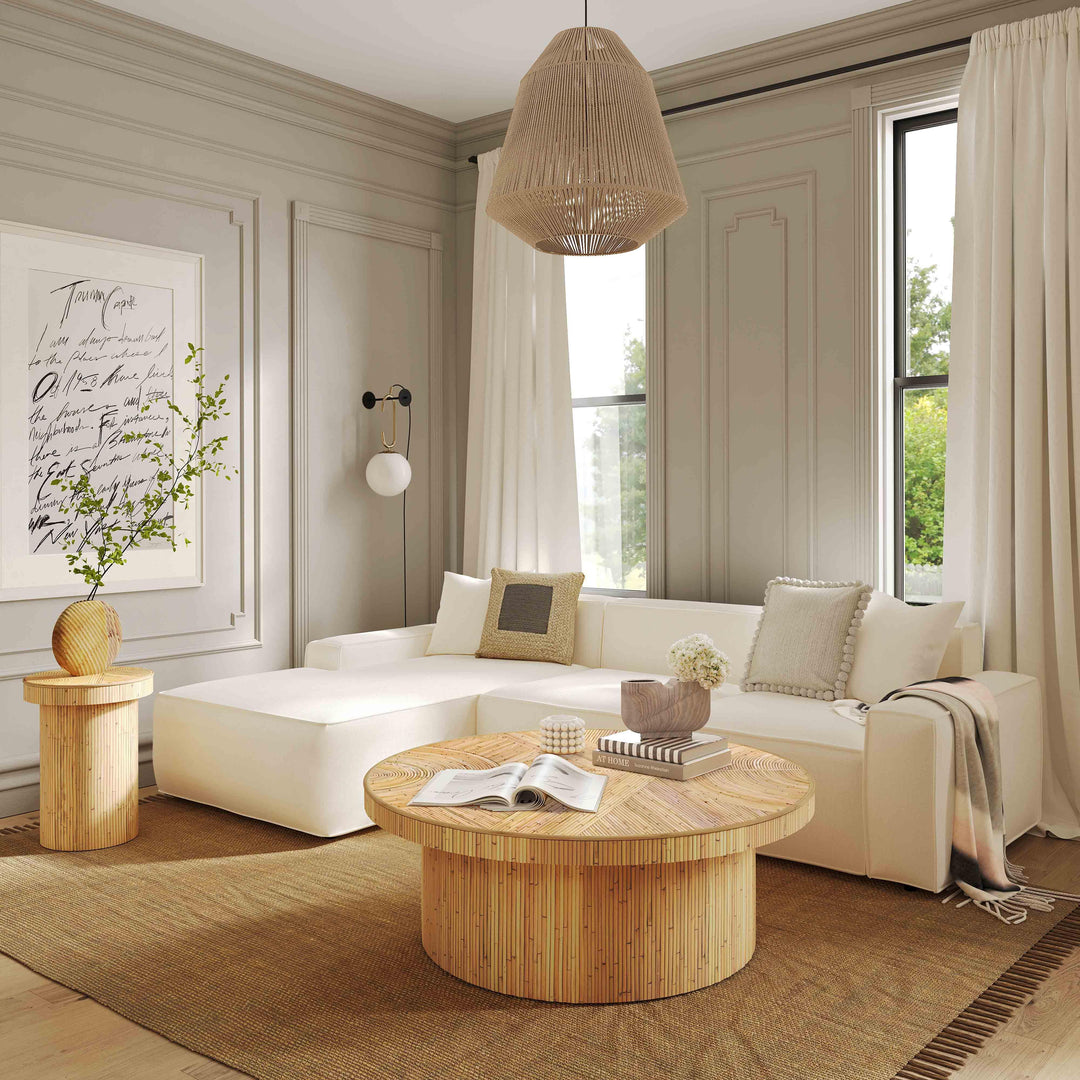 American Home Furniture | TOV Furniture - Mata Light Brown 5' x 8' Area Rug