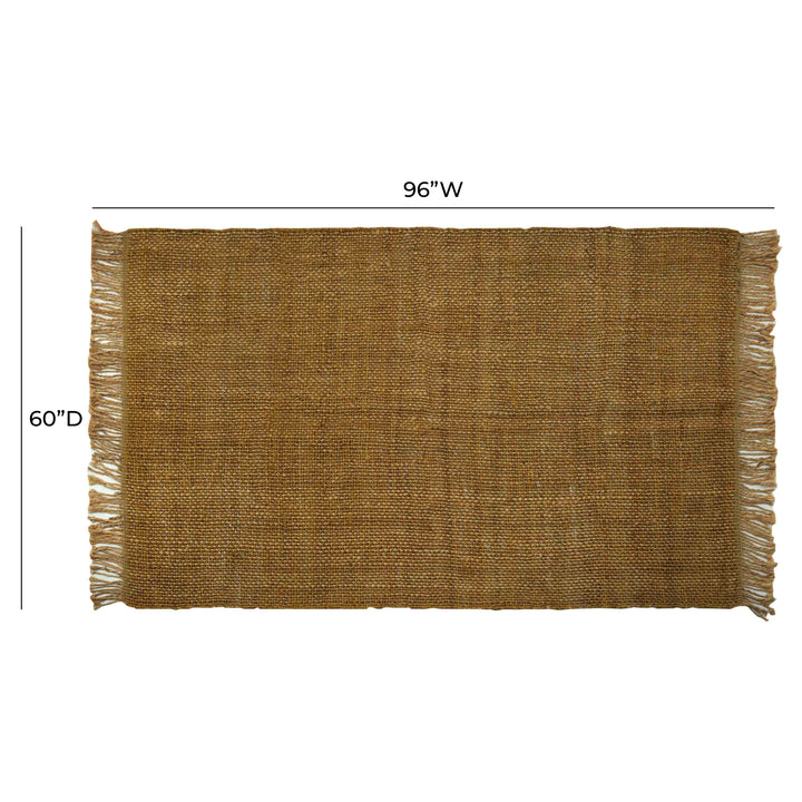 American Home Furniture | TOV Furniture - Mata Light Brown 5' x 8' Area Rug