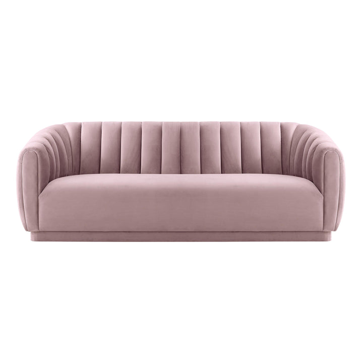 American Home Furniture | TOV Furniture - Arno Mauve Velvet Sofa