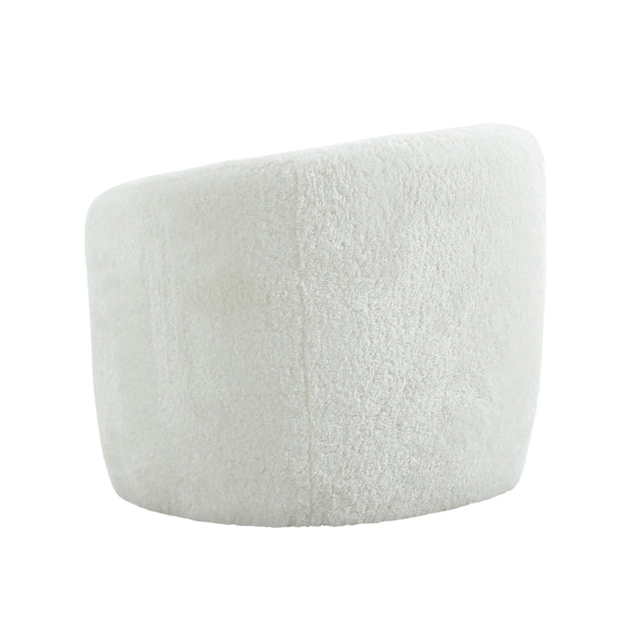 TOV Furniture Dakota Faux Shearling Armchair ACCENT + LOUNGE CHAIRS