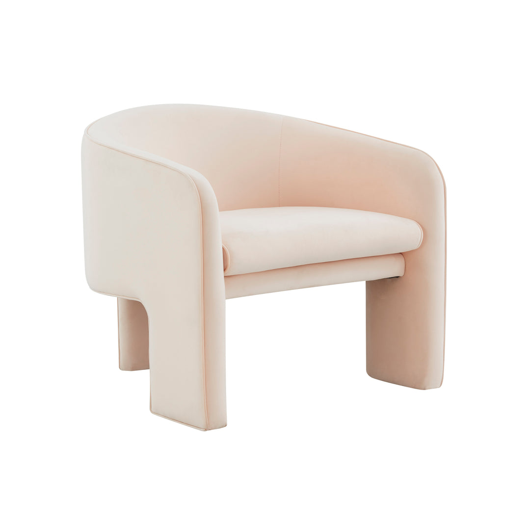 American Home Furniture | TOV Furniture - Marla Peche Velvet Accent Chair