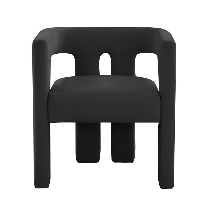 American Home Furniture | TOV Furniture - Sloane Black Velvet Chair