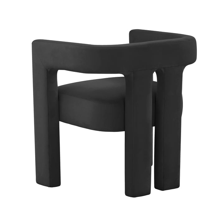 American Home Furniture | TOV Furniture - Sloane Black Velvet Chair