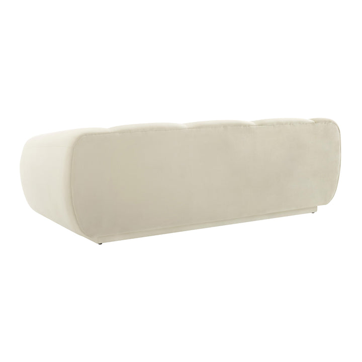 American Home Furniture | TOV Furniture - Emmet Cream Velvet Sofa