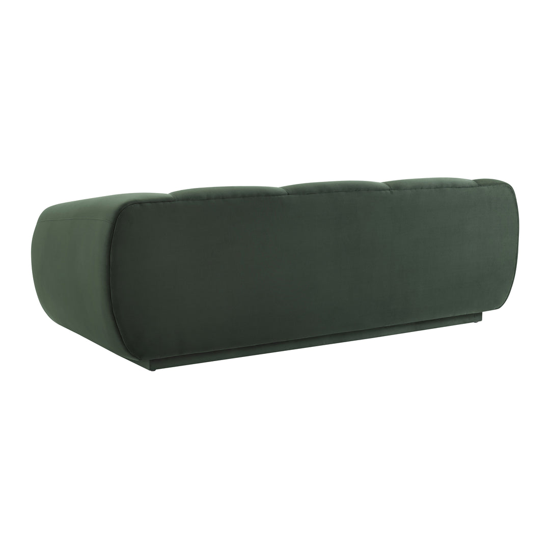 American Home Furniture | TOV Furniture - Emmet Forest Green Velvet Sofa