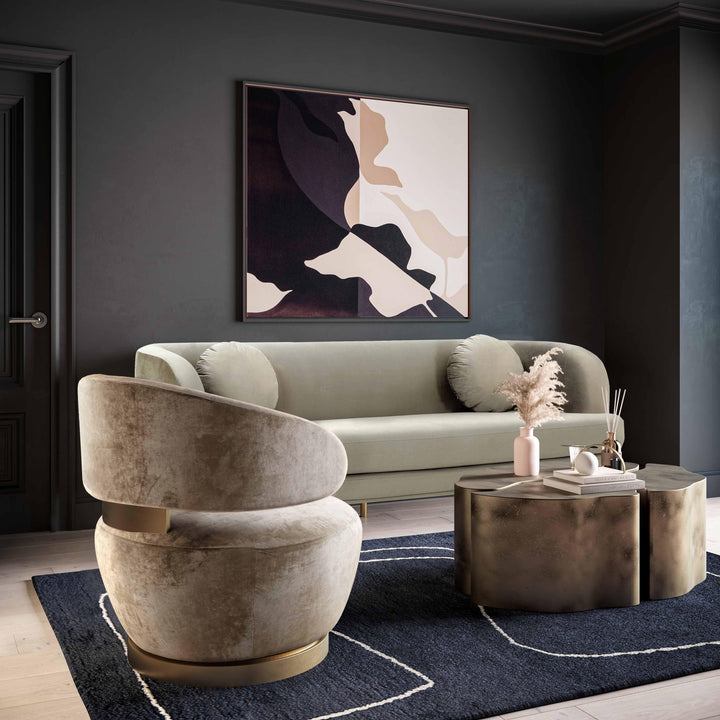 TOV Furniture Austin Champagne Chair ACCENT + LOUNGE CHAIRS