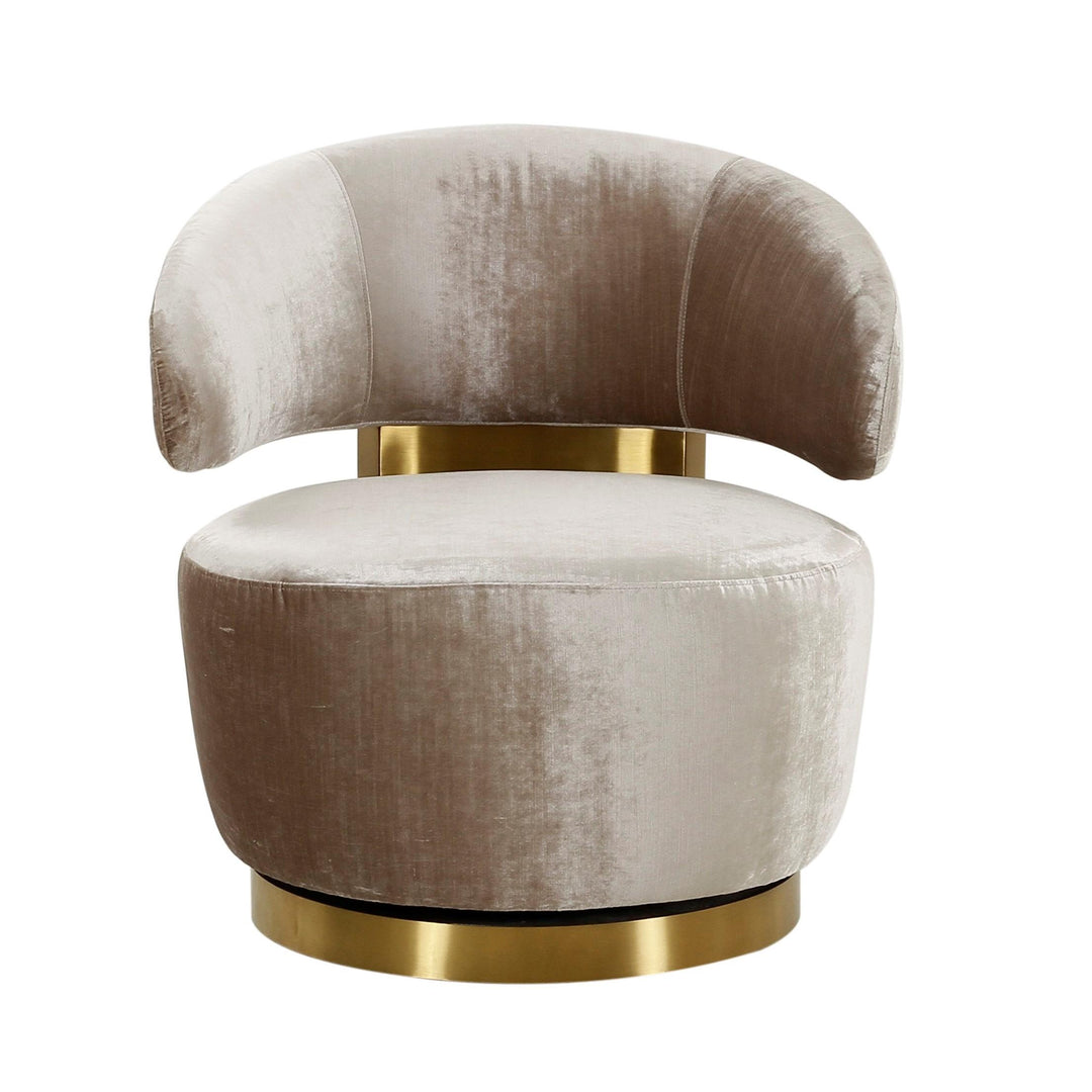 TOV Furniture Austin Champagne Chair ACCENT + LOUNGE CHAIRS