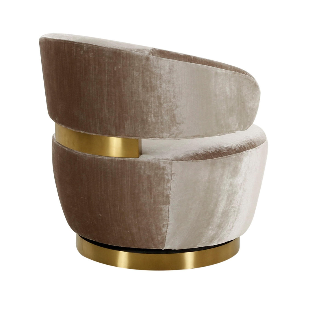 TOV Furniture Austin Champagne Chair ACCENT + LOUNGE CHAIRS