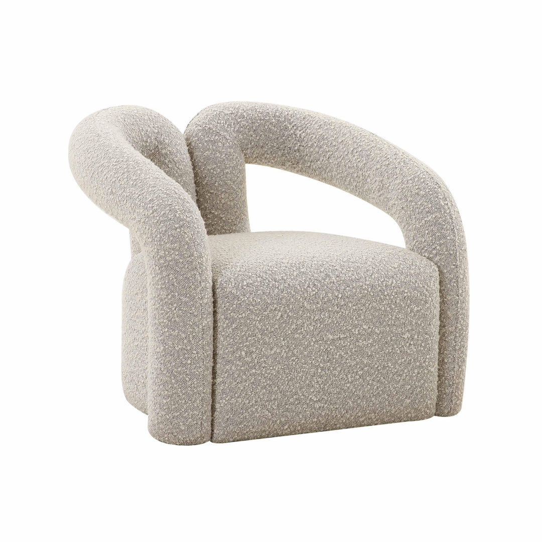 American Home Furniture | TOV Furniture - Jenn Speckled Boucle Accent Chair
