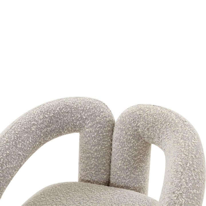 TOV Furniture Jenn Speckled Boucle Accent Chair ACCENT + LOUNGE CHAIRS