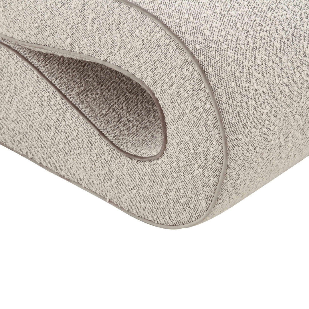 TOV Furniture Senna Speckled Grey Boucle Accent Chair ACCENT + LOUNGE CHAIRS