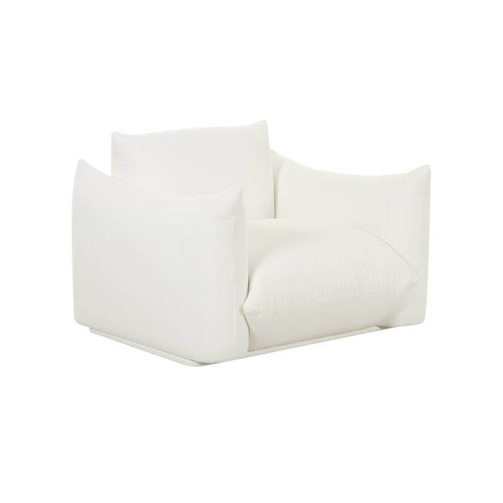 American Home Furniture | TOV Furniture - Saint Tropez Pearl Stuffed Armchair