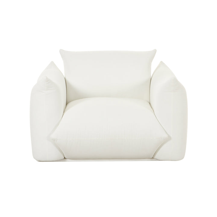 American Home Furniture | TOV Furniture - Saint Tropez Pearl Stuffed Armchair