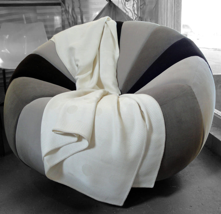 Dots Baby Alpaca Throw - AmericanHomeFurniture